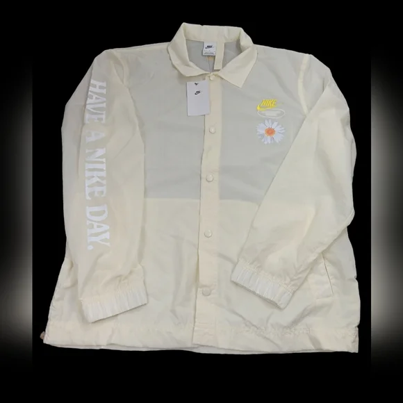 Nike Have a Nike Day Woven Coach Jacket DM5055 Men's Large MSRP $95